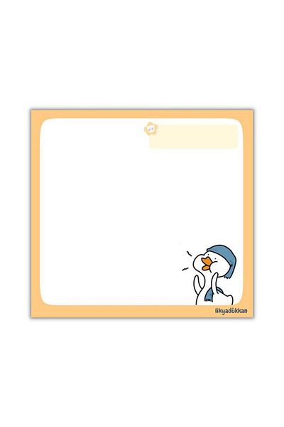 LikyaDükkan Bloc de note Memopad Check Pluck Square Dimensiune 9cmx9cm