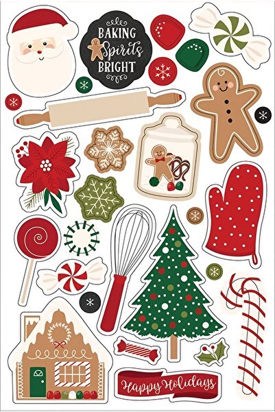 LikyaDükkan Autocolant autocolant de Crăciun cu design special de Anul Nou