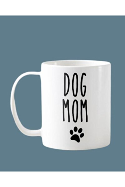 LikyaDükkan White Dog Mom Dog Mug