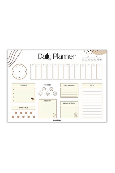 LikyaDükkan Bloc de note Memopad Pull Tear Dimensiune A5 50 de coli