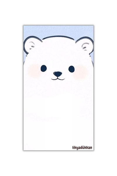 LikyaDükkan Bloc de note Memopad Pull Tear Dimensiune A5 50 de coli