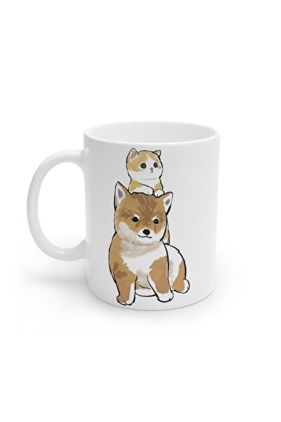 LikyaDükkan كوب كيتيف فوكس كات آند فوكس