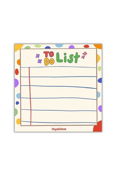 LikyaDükkan Bloc de note Memopad Pull Pluck Dimensiune 9x9 50 de coli
