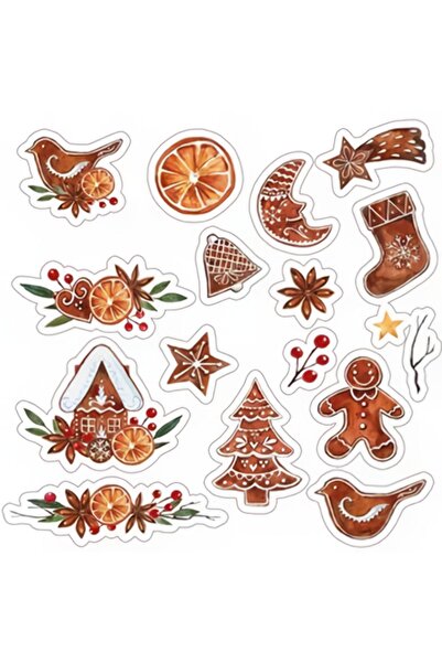 LikyaDükkan Autocolant autocolant de Crăciun cu design special de Anul Nou