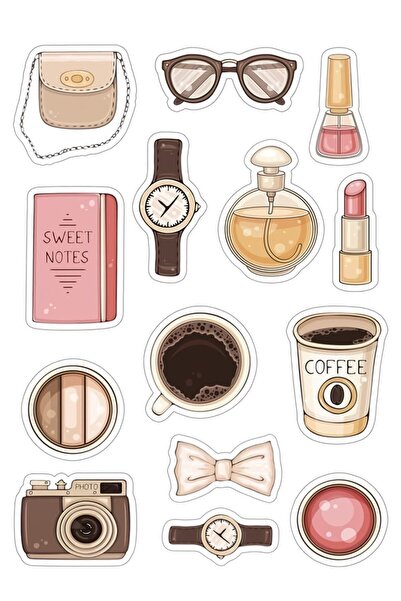 LikyaDükkan Autocolant cu etichetă cu design personalizat Karma mixt