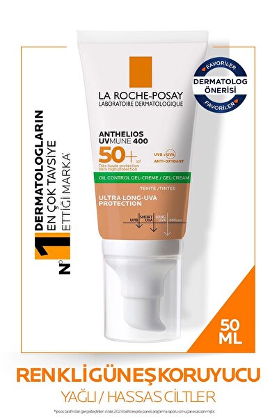 La Roche Posay Anthelios XL Spf50 - Dry Touch Perfume-Free Face Sunscreen 50m...