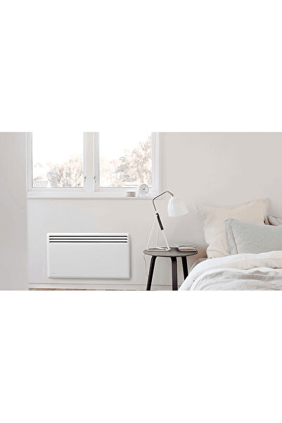 Nobo NFK4T-07 Konvektör Isıtıcı 750 W Kompakt, IP24, Sessiz, Duvara Montaj Uyumlu