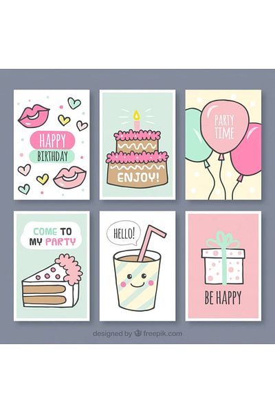 LikyaDükkan 6 Sweet Gift Cards for Dear Friend Gift Cards