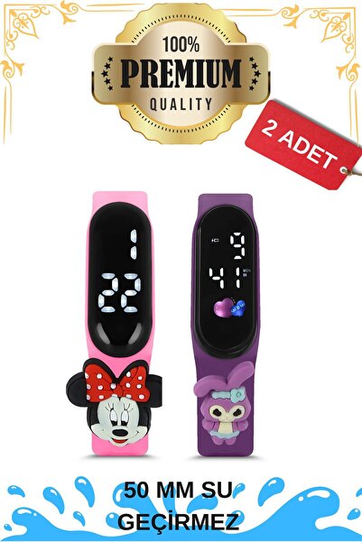 Zzla Dokunmatik Su Geçirmez Çocuk Kol Saati Figürlü MR1PO