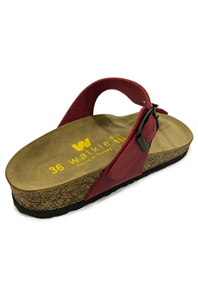 walkie Natura Червоні жіночі капці