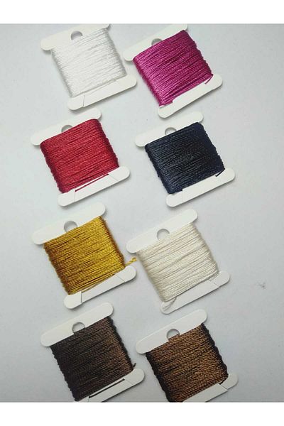 Eskişehir hobi sanat 40 μέτρα 8 Χρώμα Κλειδαριά Προσευχής Σύνολο - 0,5 mm