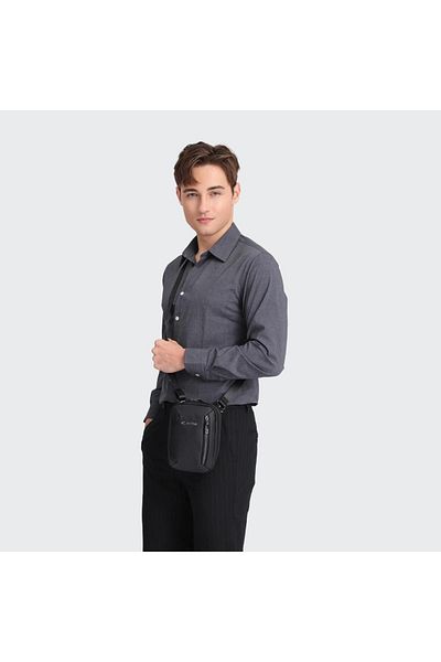 C-active Geantă de umăr mică Poștaș pentru bărbați - Poli Fabric 8749