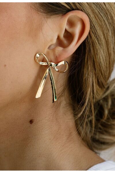 XUPING JEWELRY Fiyonklu gold renk küpe