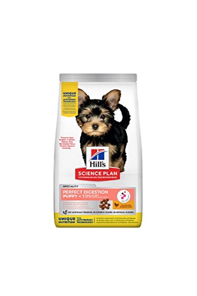 Hills Science Plan Hills Perfect Digestion Tavuklu Küçük Irk Yavru Köpek Maması 1.5 Kg