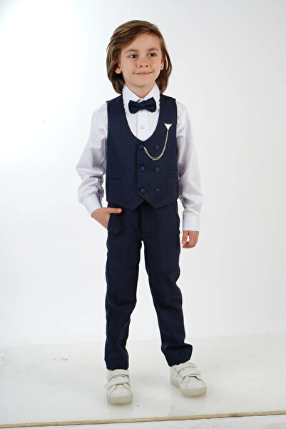 Little Pumpkin Костюм для хлопчика - з жилеткою та папильйоном