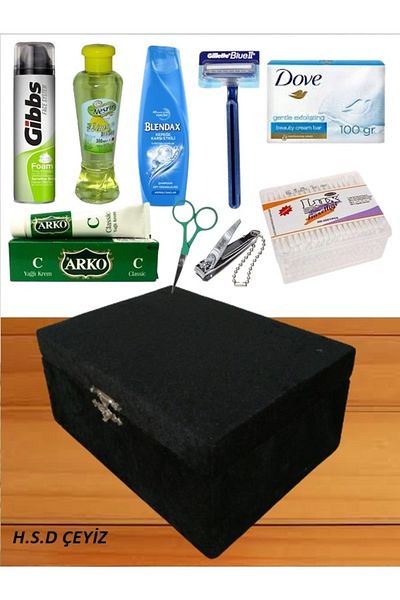 Sonem Çeyiz Cufăr de zestre pentru mire Machiaj pentru mire Set cosmetic 1312