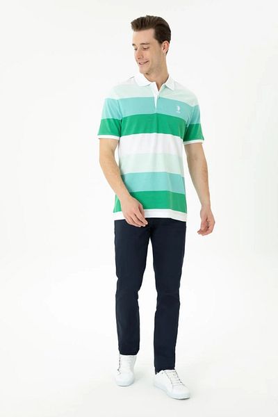 U.S. Polo Assn. Μπλουζάκι US Polo Assn. Ανδρικό μπλουζάκι Polo Neck - DMLS