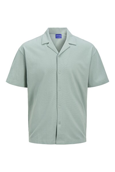 Jack & Jones Men's V-Neck Resort Shirt - JORDEPARTMENT T-Shirt SS STYD12269996