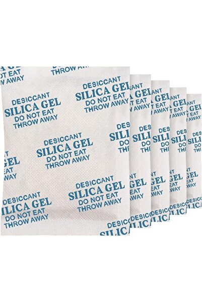 Dünya Magnet 100 gr 5 Adet Silikajel Nem Alıcı Silika Jel Rutubet Önleyici Kü...