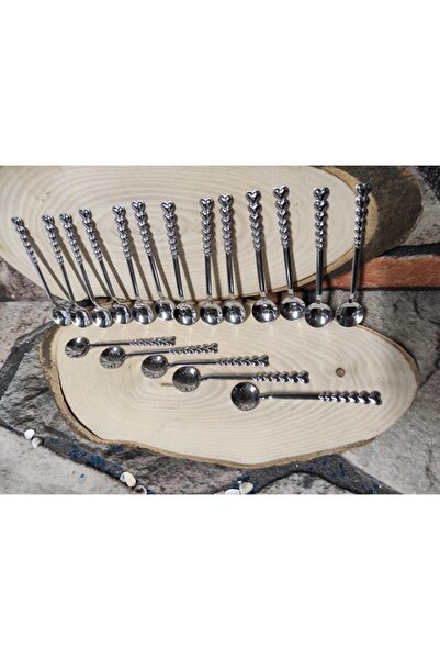 ARTAÇ Çay Kaşığı.18 Parça Emoji' Li Çaykaşığı. 18 Adet Emoji Çay Kaşığı