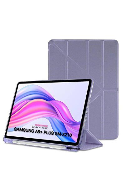 TEKNETSTORE Samsung Galaxy Tab A9 Plus - متوافق مع 11 بوصة، غطاء سيليكون Sm-x210