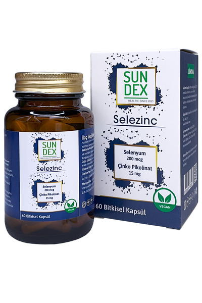 Sun Dex Family Health Since 2021 سيليسينك السيلينيوم والزنك بيكولينات - 60 كب...