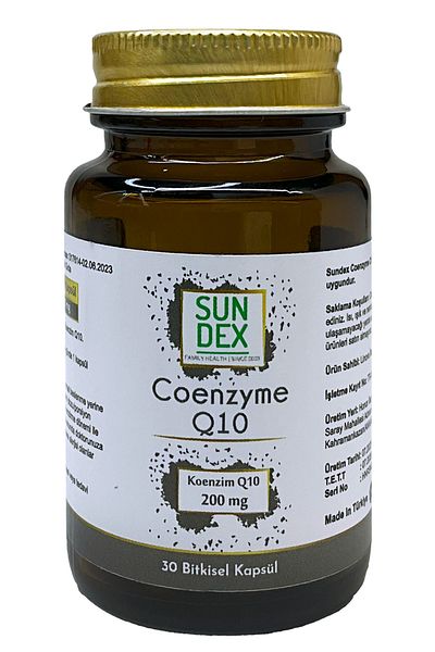 Sun Dex Family Health Since 2021 Coenzyme Q10 200 Mg 30 Herbal Capsules