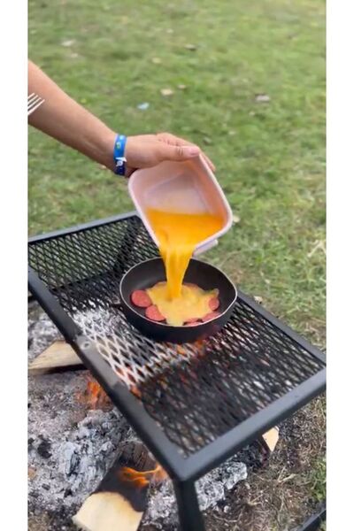 DEMİRCİ CİVATA VE HIRDAVAT Özel Üretim Katlanır Kamp Izgarası