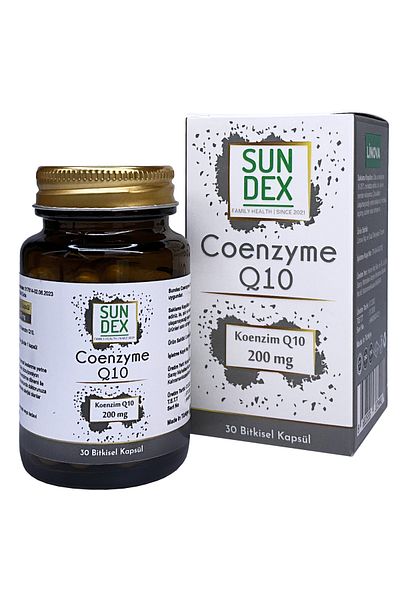 Sun Dex Family Health Since 2021 Coenzyme Q10 200 Mg 30 Herbal Capsules