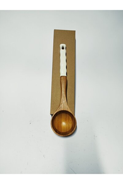 DUBAİ Pordelen Saplı Bambu Kepçe