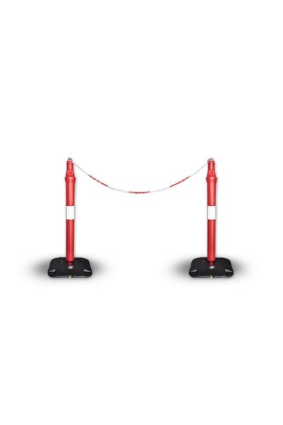 Reklamediyoruz Sosyal Mesafe Için 2 Adet Bariyer Duba Ve 2 Metre Zincir Paketi