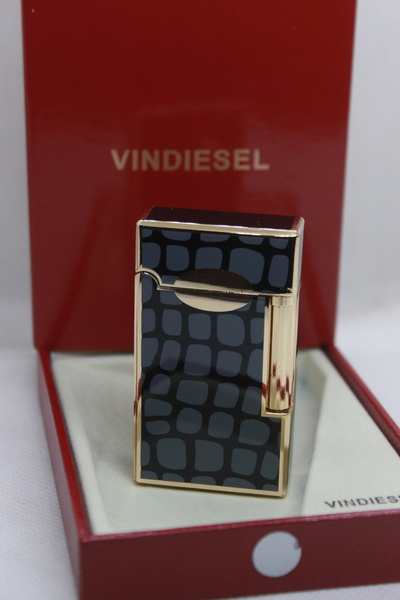 Vindiesel Kutulu Yandan Çarklı Dupont Tarzı Gazlı Çakmak