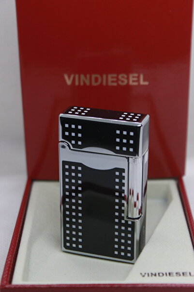 Vindiesel Spor Çelik Kutulu Yandan Çarklı Dupont Tarzı Gazlı Çakmak