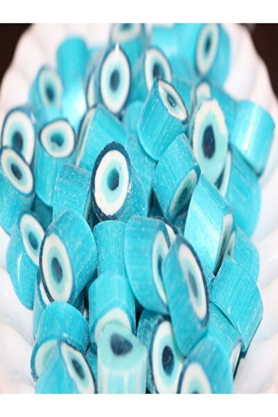 ŞEKERCİYAŞAR Nazar Boncuğu Desenli Lolly Akide Şeker 250 Gr