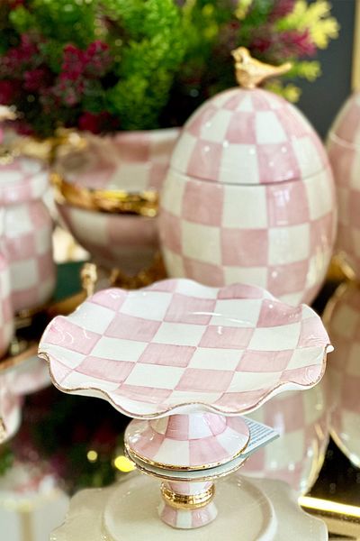 ARTER Home وعاء معكرون وردي متقلب مقاس 18 سم ووعاء تركي