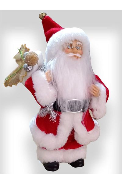 Tarrington House Santa Claus Christmas Ornament 23cm New Year Figure Red White