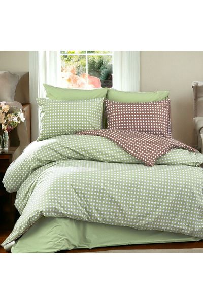MAJESTE Exclusive 100% Cotton Poplin Akfil Ranforce Double Duvet Cover Set (4 Pillow Cases)-1324Y