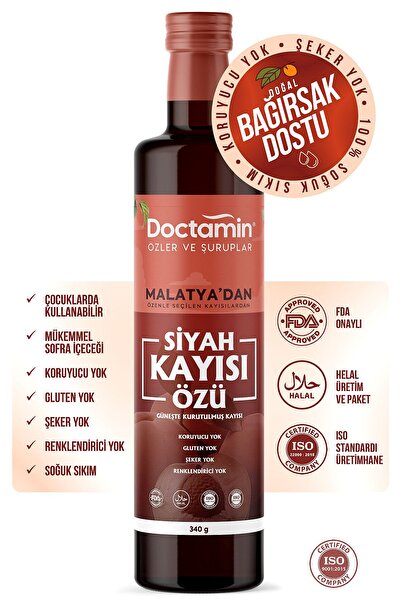 DOCTAMIN Siyah Kayısı Özü