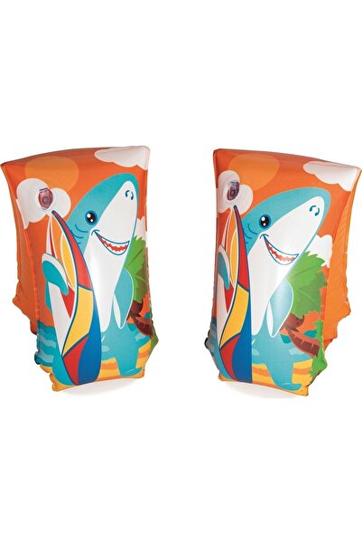 BESTWAY Mavisudunyasi® Balık Desenli Kolluk 30 Cm 15 Cm 5-12 Yaş