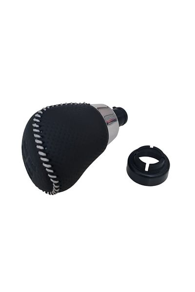 CABU Volvo S40 V50 C30 2005-2010 Model Printed Leather Gear Shift Knob