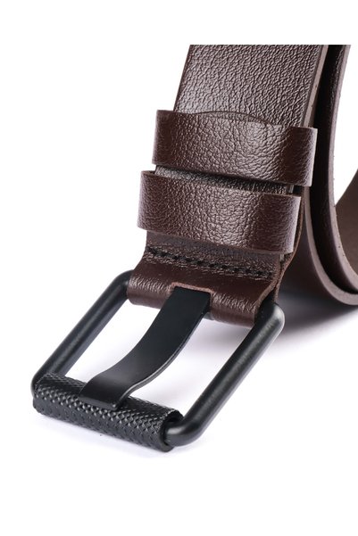 Livize Genuine Single Layer Manda Leather Men's Jeans Belt 4.5