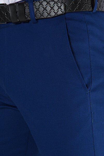 Terapi Men Mavi  Slim Fit Pamuklu İtalyan Kesim Pantolon