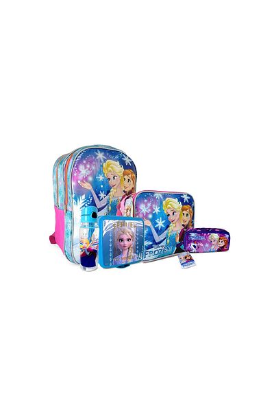 Frozen Licensed Sparkling Lunch Box - Pencil Box, Lunch Box and Water Bottle