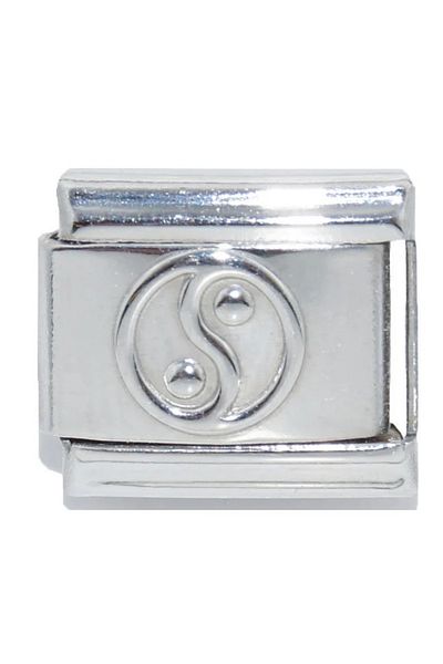 Takı Dükkanı 9mm Italian Steel Bracelet Charm - 1 Piece scb27