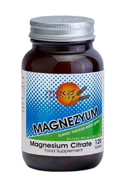 Meka Nutrition Magnesium Citrate (Magnesium Citrate) 120 Tablets