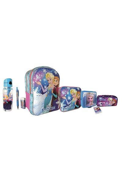 Frozen Licensed Sparkling Lunch Box - Pencil Box, Lunch Box and Water Bottle