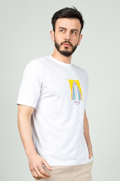 Cazador CAZ 4263 O.BIS - Λευκό T-Shirt