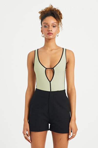 IAMNOTBASIC Body verde Delphin