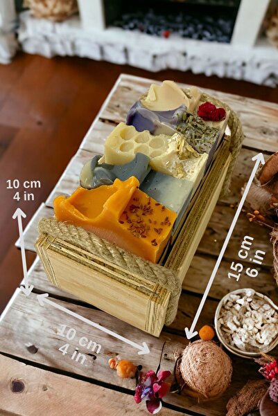 Lapina Doğal El Yapımı Sabun Seti, Banyo Ve Bakım Seti, 5’li, 5x100 Gr, Sıra ...
