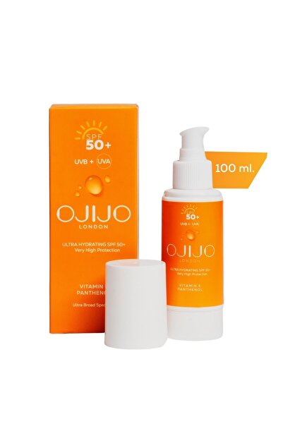 OJIJO LONDON كريم حماية من الشمس للوجه والجسم بعامل حماية من الشمس SPF50، 100 مل